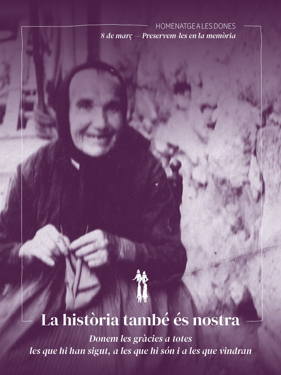 Tercer cartell creat en la campanya d’homenatge a les dones de les Garrigues. LA HISTÒRIA TAMBÉ ÉS NOSTRA. 

“Donem les gràcies a totes les que hi han sigut, a les que hi són i a les que vindran”

#siadgarrigues #diainternacionaldelesdones #institutcataladelesdones