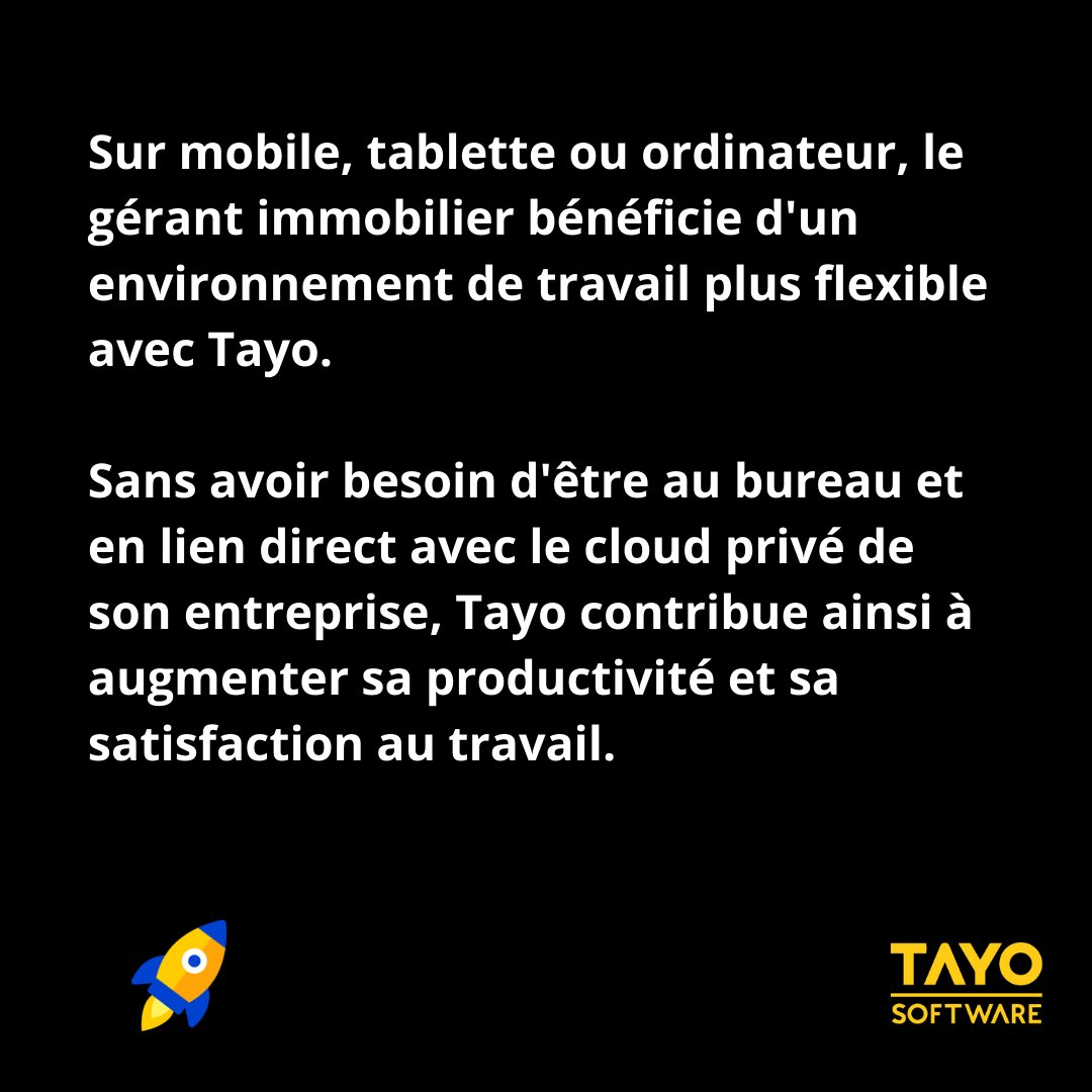 Créez l'expérience dont vous rêvez et transformez la productivité de votre entreprise 🚀

#tayosoftware #vdtech #innovation #new #digital #digitalisation #switzerland #startup #realestate #immobilier #regieimmobiliere #gerance #propertymanagement #software #swissmade