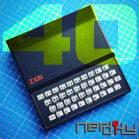 nerditystore's tweet photo. Happy 40th Birthday to the #SinclairZX81 - love or loathe those keys, you've got to admit it was a landmark in home computing #ZX81 #sinclaircomputers #microcomputers #retrocomputing https://t.co/2p6RFGBOFT