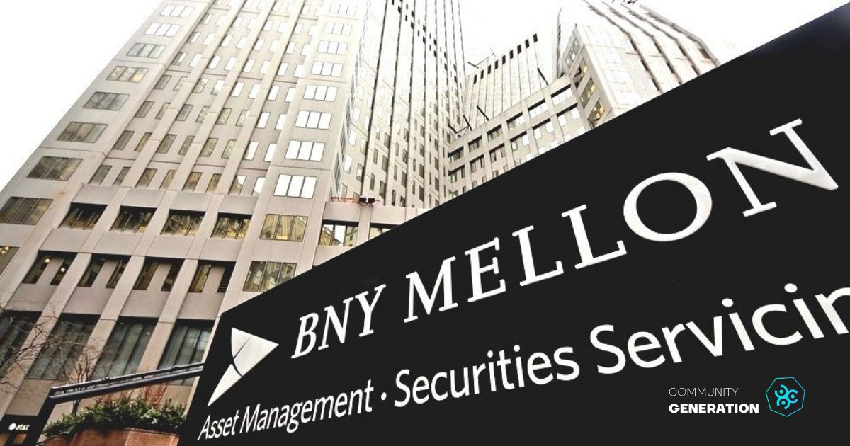 🏦🗽New York bank BNY Mellon is opening a division of digital assets and will develop a platform for managing crypto-assets. 

#CGEN #CROWDSALENETWORK #cryptocurrency #btc #ieo #ido