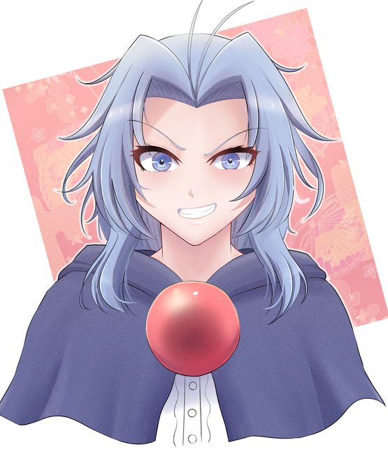 ニッとする一輪さん 