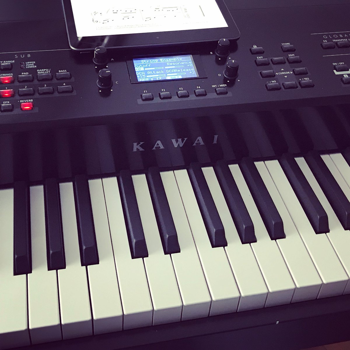 robertkarasek's tweet photo. #keyboarder #keyboardist #synthesizer #sounddesign #programming #keyboardrecording #pianist #piano #klavier #organ #orgel #organist #livemusician #livemusiker #studiomusiker #sessionmusician #musikproduktion #musicproduction #recordingstudio #albumrecording #Events #livekeys https://t.co/rbcWuKkEmH