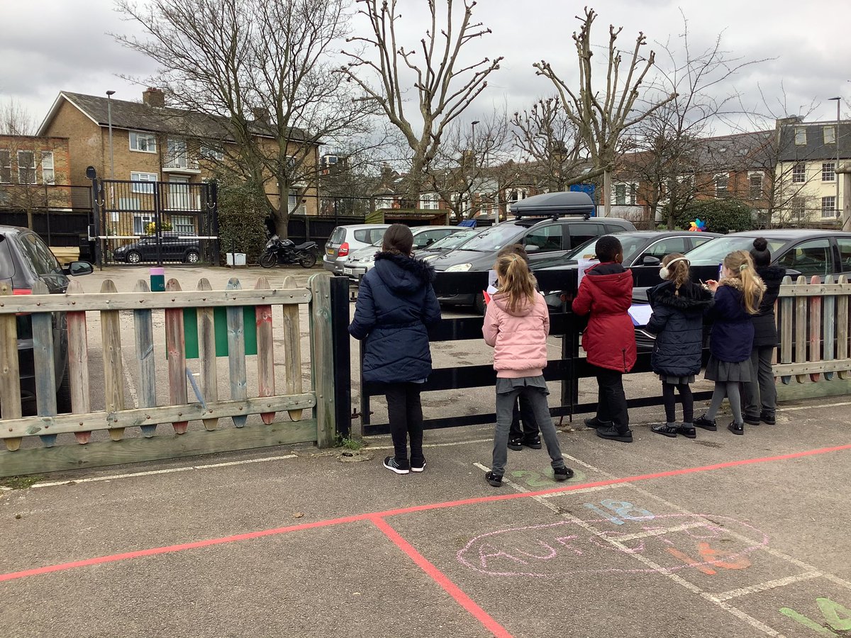 WestHillSW18's tweet photo. Year 3 are counting the different vehicles that drive past our school to celebrate the census. Donβt forget to complete the census this year. #getcounting #thecensus2021 https://t.co/C5NMk48t6c
