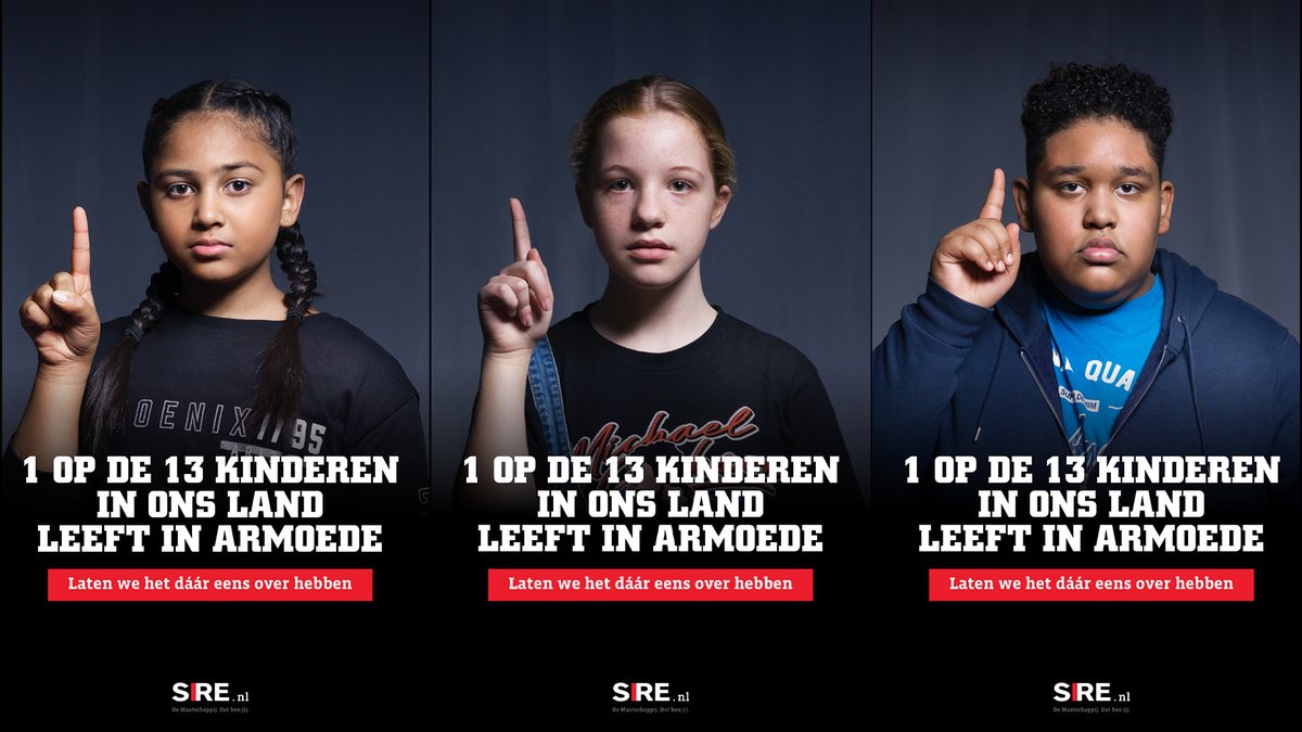 1 op de 13 kinderen in ons land leeft in armoede. Hier moeten we iets aan doen. We moeten het er in ieder geval samen over hebben. Ga naar //campagne.sire.nl voor meer informatie en ontdek wat jij kunt doen of teken de petitie stopkinderarmoede.petities.nl <a href="/stichtingSIRE/">SIRE</a>
#kinderarmoede