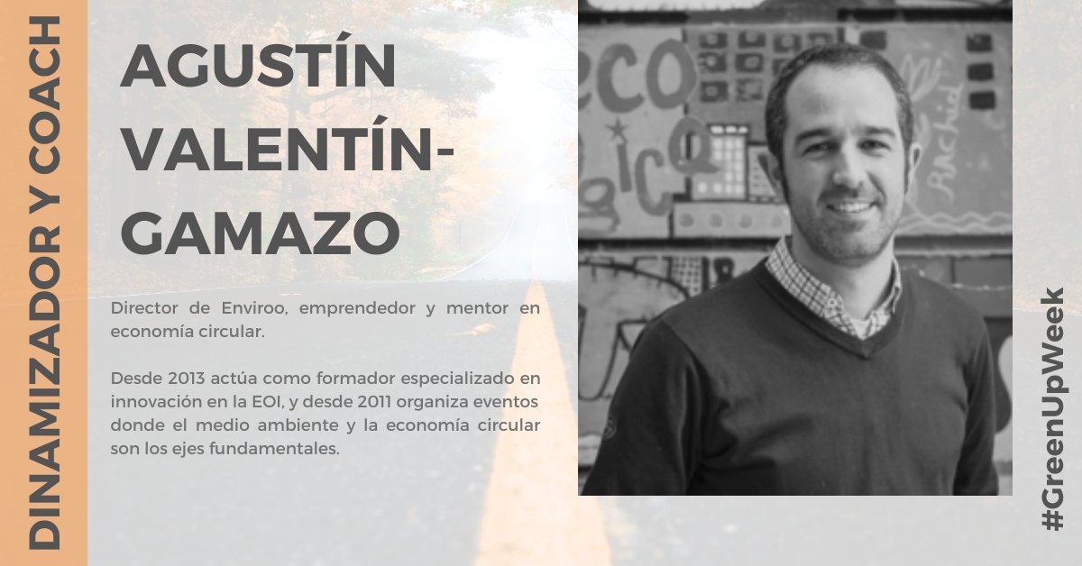 envirooES's tweet photo. Nuestro Director, @agusvgamazo participará en la #GreenUpWeek organizada por @CETENMA  para ayudar a emprendedores y emprendedoras a poner en marcha su #ideaverde. 

📚16 horas de formación online
🗓 Del 9 al al 12 de marzo de 2021
🔜 Plazas limitadas

[1/2] 👇 https://t.co/nFIpKOABwK