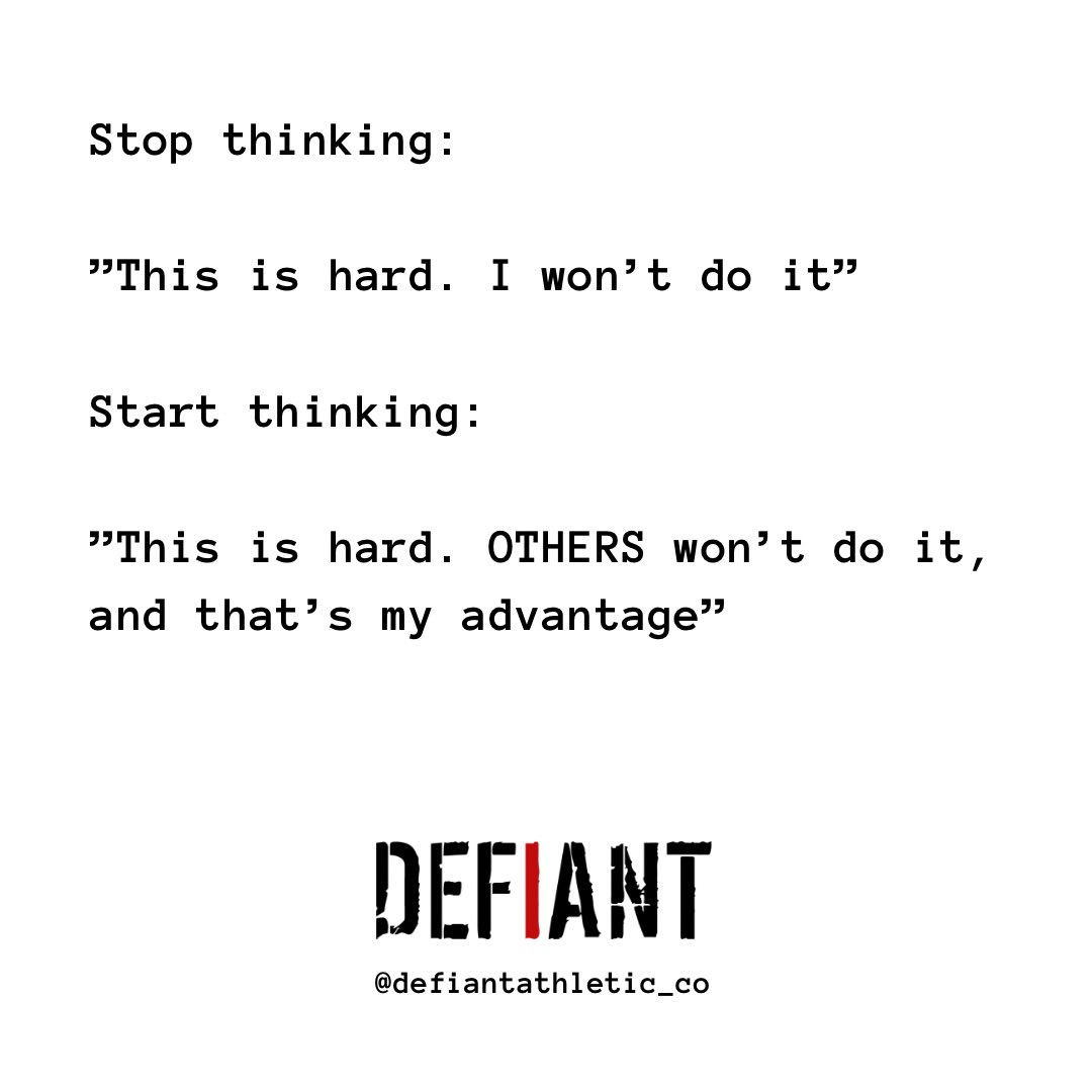DEFIANT Athletic Co tweet media