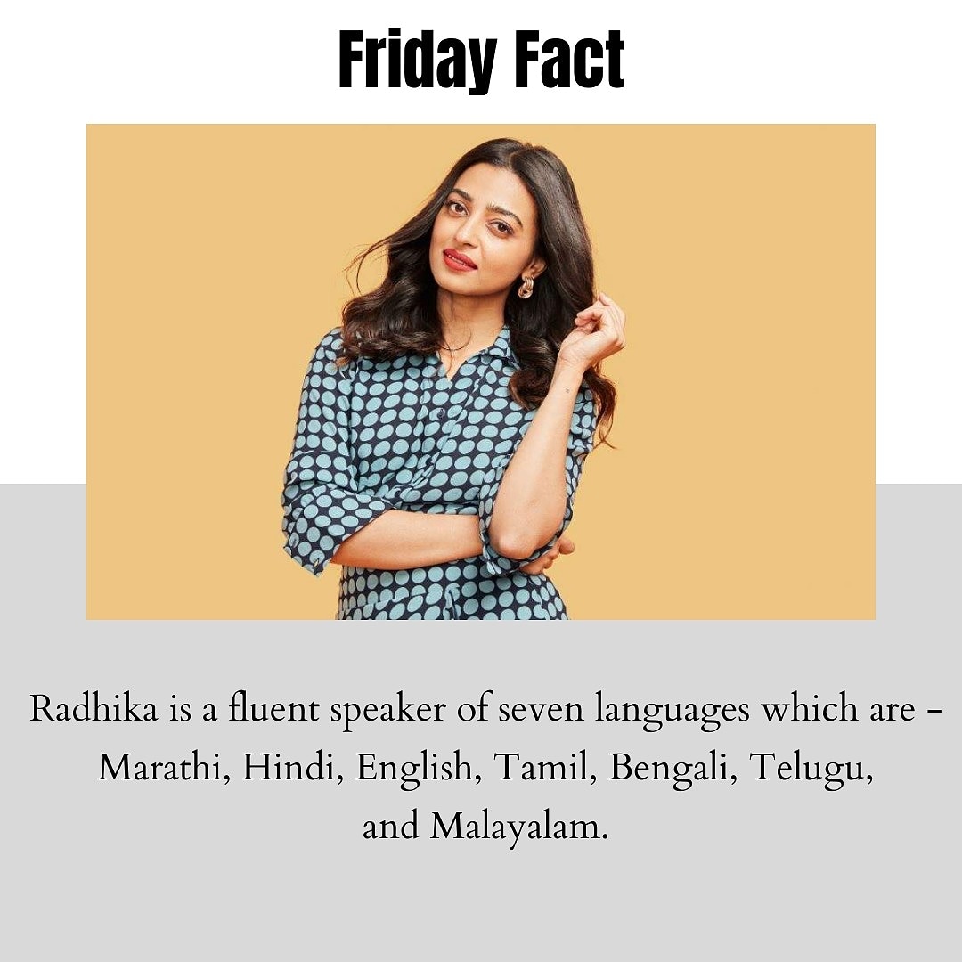 Radhika_MyLife's tweet photo. Omg seven languages 🤔❤️
@radhika_apte 
#RadhikaApte #Facts https://t.co/9UQE3BzGwR