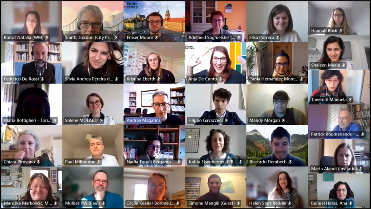 That's a wrap! Thank you to everyone who joined today's Working Group Food - lots of insight and shared knowledge from across Europe! #EUFoodCities