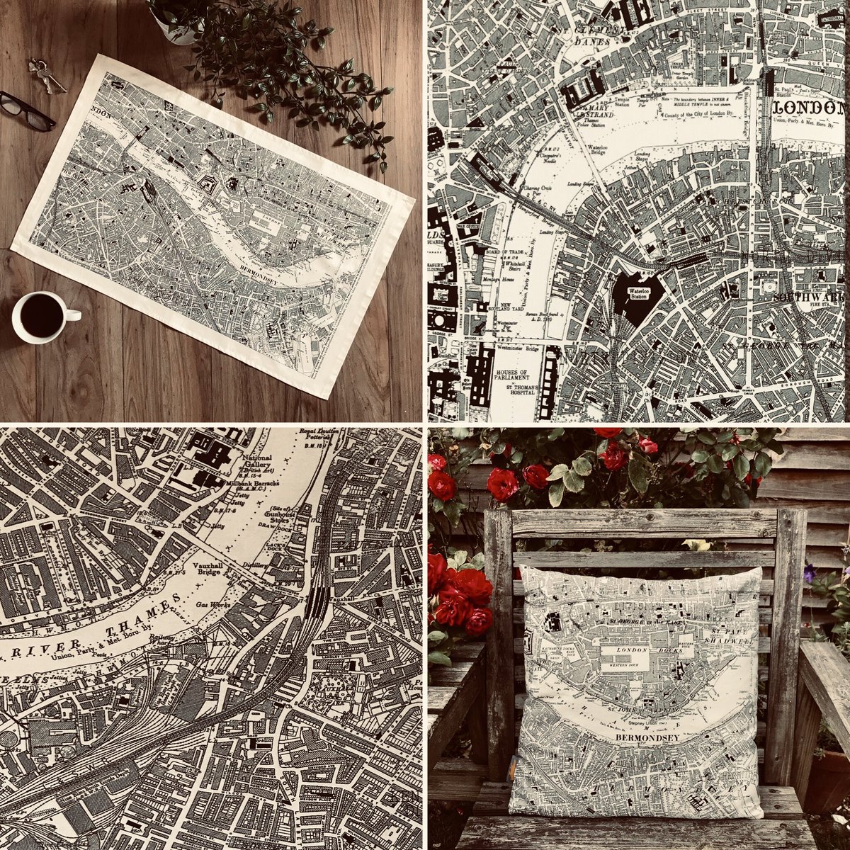 mygorgeouscards.com/london-map-tea… Every map tells a story. You can find the story of your road as it looked in 1920, on these Vintage London Map Tea Towels. Printed in clear detail onto 100% machine washable cotton. Maps cover most of SE, SW and Central London.