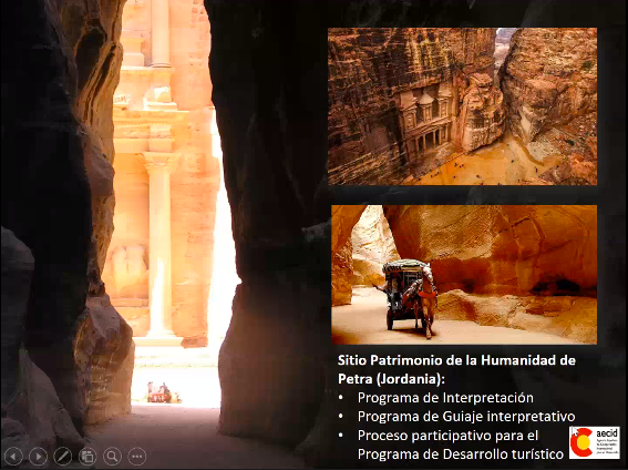 De la mano de la Agencia de Cooperación Internacional el grupo  "Gestión Turística y Legal del Patrimonio Cultural y Natural" ha realizado proyectos  resultando dos tesis doctorales de Zeina Halasa  y Suleiman Farajad sobre el sitio de Petra (Jordania).
<a href="/UPVCampusGandia/">Campus de Gandia | UPV</a> <a href="/UPV/">Universitat Politècnica de València</a>