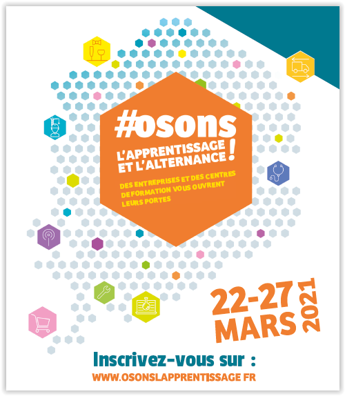 <a href="/Ratp94_91/">@ADT94_91_RATP</a> <a href="/RATPgroup/">RATP Group</a>   membre de <a href="/FACEValdeMarne/">FACE Val de Marne</a> participe à #OsonslApprentissage.
Action du 22 au 27 mars 2021
Inscrivez-vous sur : osonslapprentissage.fr