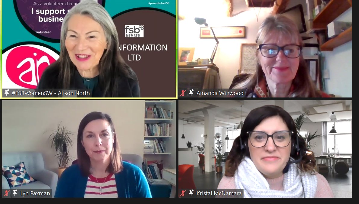 fsbSomAndWilts's tweet photo. Thanks to @SomersetEscarg1 @madeforlife_ @workwell @alison8north and Kristal from #WorkWell for speaking at our first session on Adapting to Changing Times at our conference!
#FSBWomenSW @FSBDevon @FSBCornwall @FSBGlosandWoE @fsb_policy @FSBHantsIoW @FSBSouthWest #PantsofPower https://t.co/2zzbP7z9G1