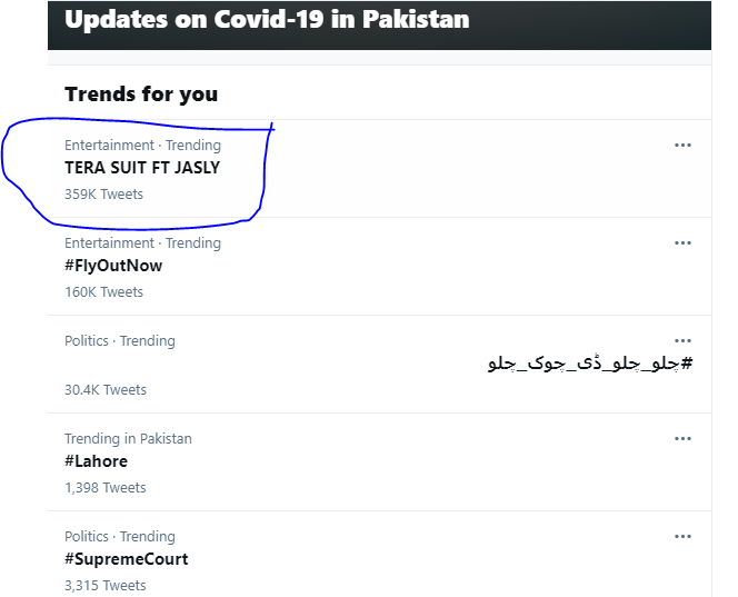 affnan29913876's tweet photo. TRENDING NO 1 IN PAKISTAN ❤️
TERA SUIT FT JASLY https://t.co/Ws2qjjUwzS
