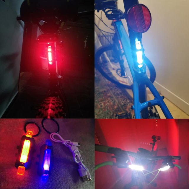USB Rechargeable Bike Lights. Front &amp; Rear Hazard/Warning Lights for Cycling Safety. Waterproof LED Lights. Colours available: Red, White &amp; Blue. Easy Installation. Condition: New. <a href="/Ma3Route/">Ma3Route</a> <a href="/KenyanTraffic/">KenyanTraffic</a>