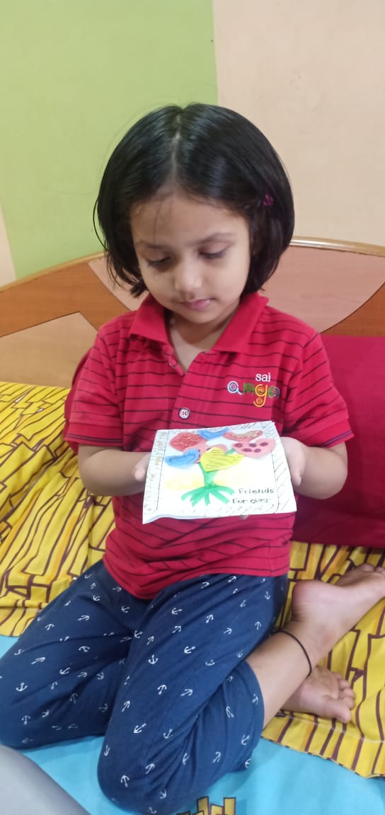 SAI_Edu_In's tweet photo. Our students loved the story and understood the moral that "you must never give up and you must keep practicing so you get better and better ".To make the learning more joyful students created a friendship card.
#LinguisticSkill
#InterpersonalSkill https://t.co/ymKRdrGfME