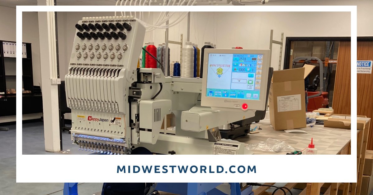 Midwest_Happy's tweet photo. Our customers love the HCU 1501 HappyJapan embroidery machine 😍 This is the most technologically advanced single head machine you can get your hands on!

Work to your full potential and call our team to find out more on 0161 905 1000 #embroidery #machine #client https://t.co/H699gHSvsm