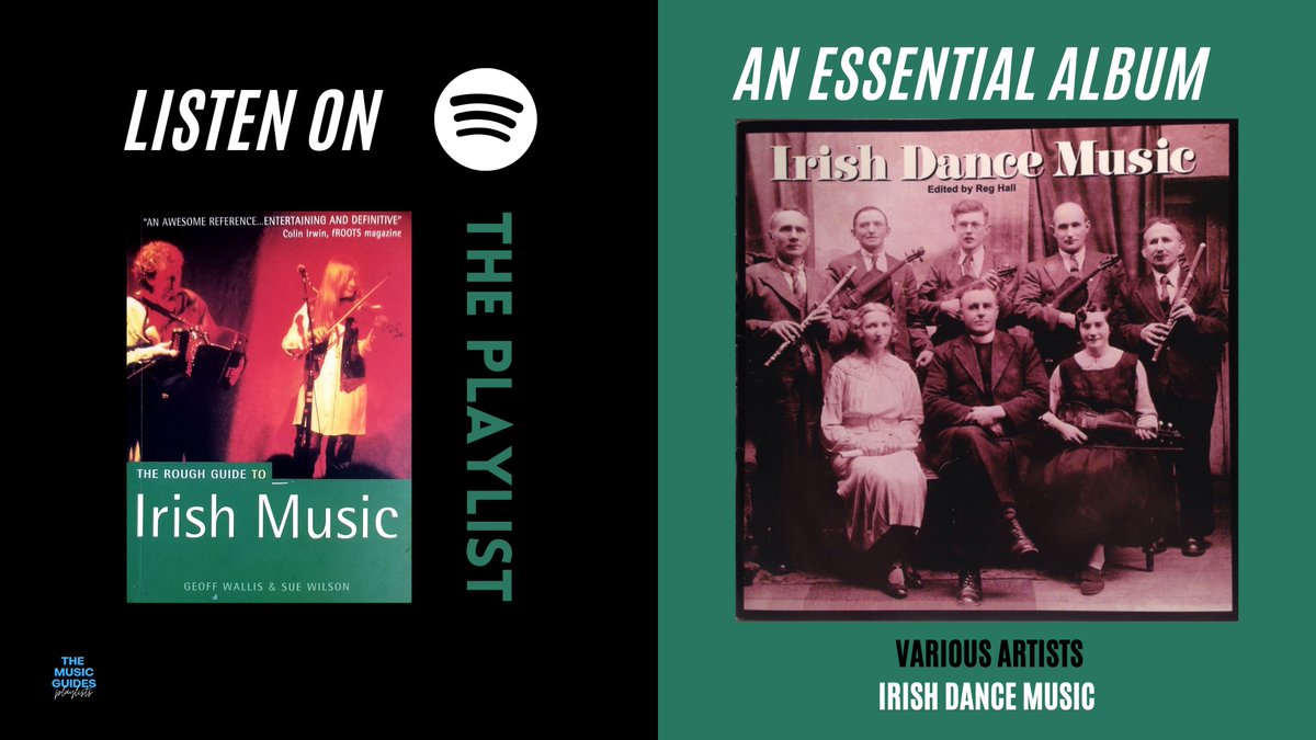 🍀🎶Various artists - Irish Dance Music 

Listen here: open.spotify.com/playlist/2Rr0E…

"In 1973, Folkways Records of New York issued "Irish Dance Music", Reg Hall's pioneer anthology taken from 78 rpm records..."

#StPatricksDay #StPatricksDay2021 #IrishMusic