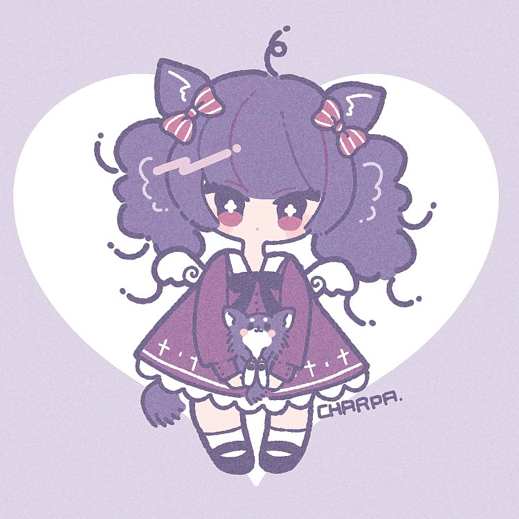 O Xrhsths 粟崎しゃるぱ おやすみ中 Sto Twitter 超小型犬擬人化ちゃん ポメラニアン チワワ トイプードル 豆柴 創作 創作イラスト