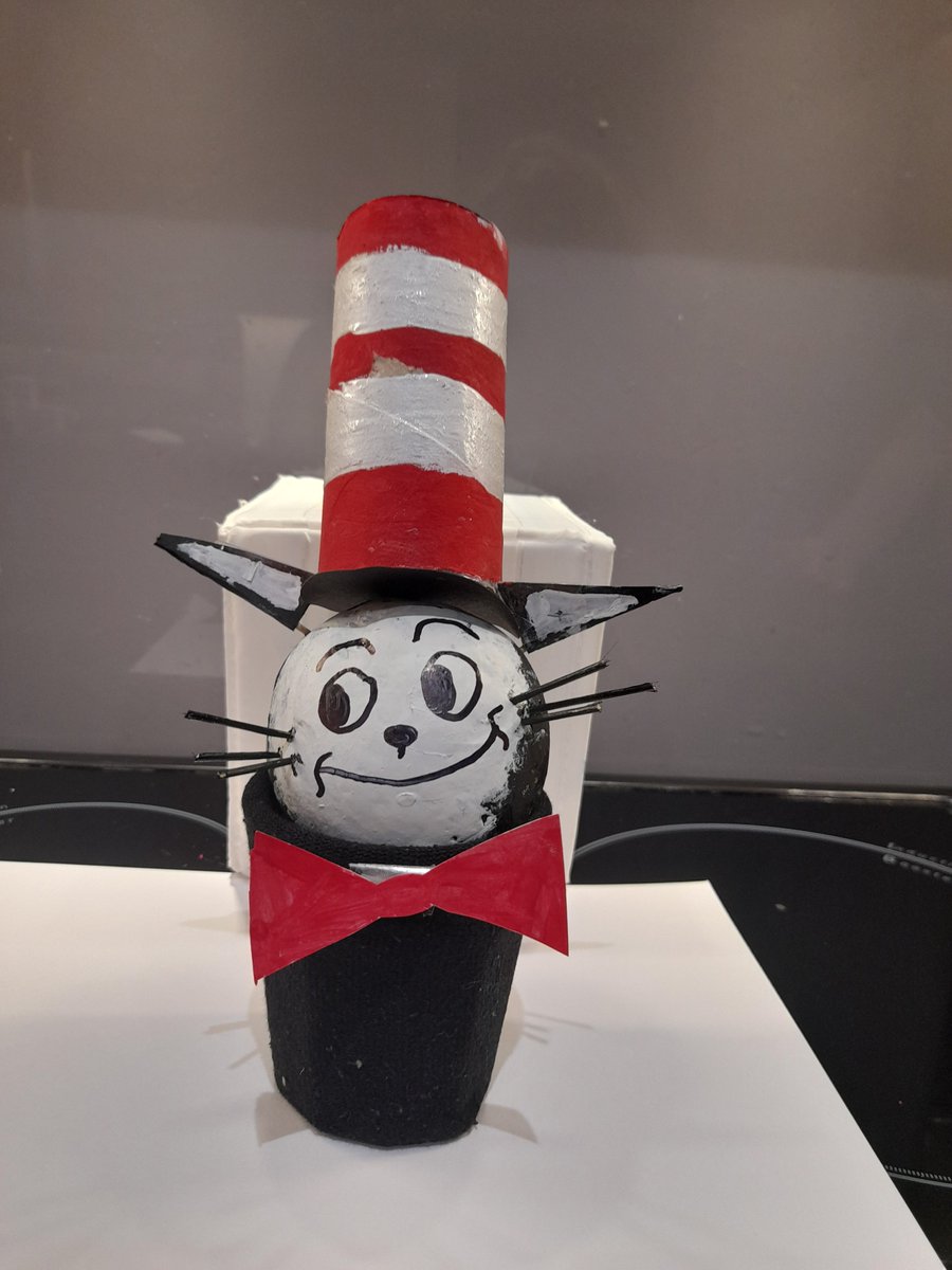 stjohnseagle's tweet photo. Well done to Abi in 7M

We love your Cat in the Hat
Booked Potato entry for World Book Day 2021 https://t.co/dhB6xOnLTk