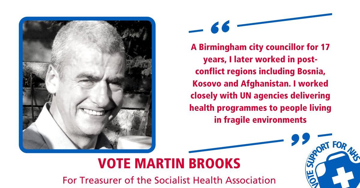 gsjosan's tweet photo. Members of Socialist Health Association will be receiving ballots for national Officer elections in coming days.
Iโm voting for #SupportForNHS candidates for a strong, progressive, inclusive SHA & a Keir Starmer led govt.
๐ณVOTE ๐ณ@katrinamurray71, @martinibrooks, Hardiman-Smith https://t.co/xQyRAUMGHq