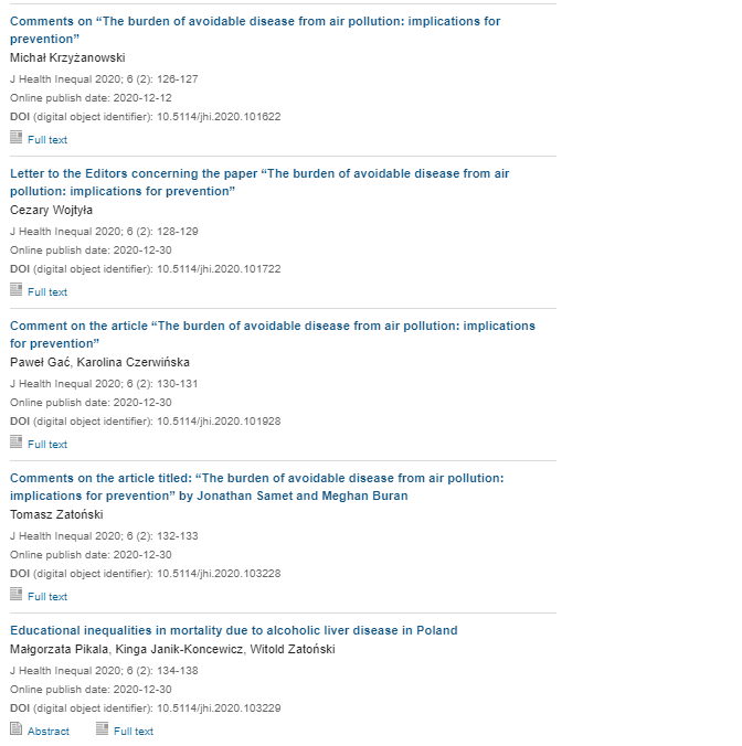 JHIjournal's tweet photo. The new issue of the Journal of Health Inequalities is now out! All our articles are open access and available at --> https://t.co/LZ8Fk1JFVh <-- #researchwriting #publication #PublicHealth #zdrowiepubliczne #openaccess https://t.co/iMUvsbHrfc