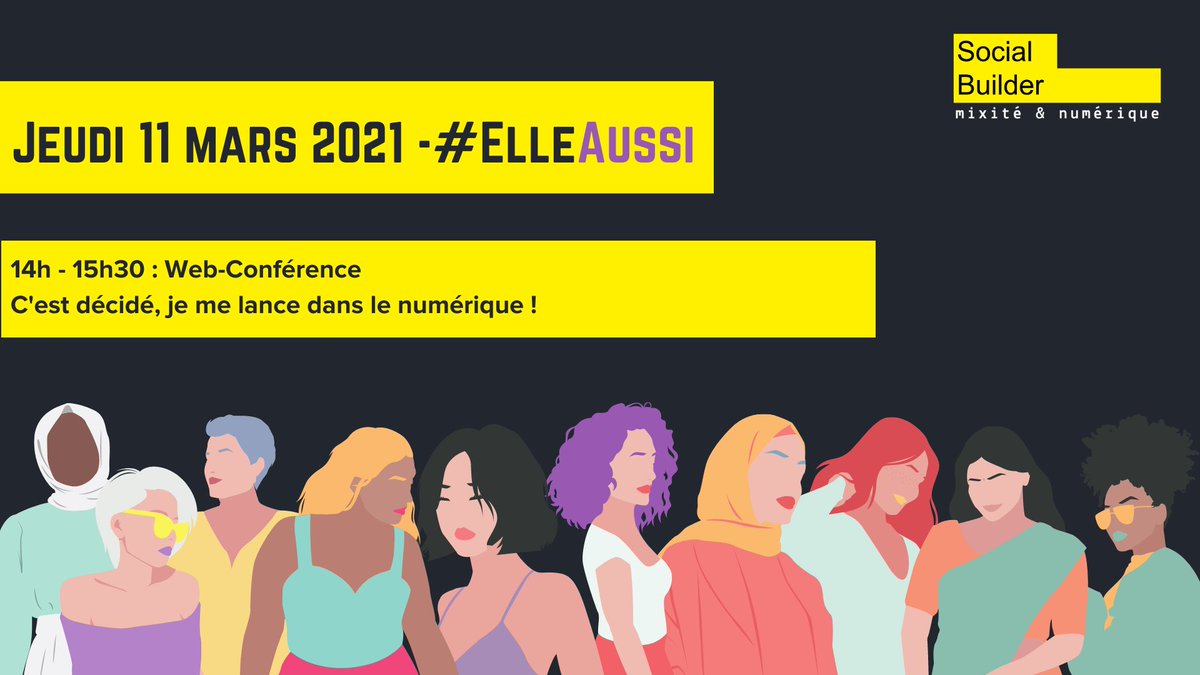 #WebConférence
Vous souhaitez maîtriser le numérique pour booster votre carrière? Vous ne savez pas par où commencer? 
📆 11/03 à 14h pour découvrir les étapes et outils clé🔑
🤝 @PontLearning <a href="/erikcampanini/">erik campanini</a> <a href="/AlexiaTC/">Alexia Cordier</a> <a href="/Inspiringfifty/">Inspiring Fifty</a> <a href="/pmperso/">Pierre Mathieu</a> <a href="/myDiGiTT/">alternative Digitale</a>
👉  bit.ly/3qpCmhD