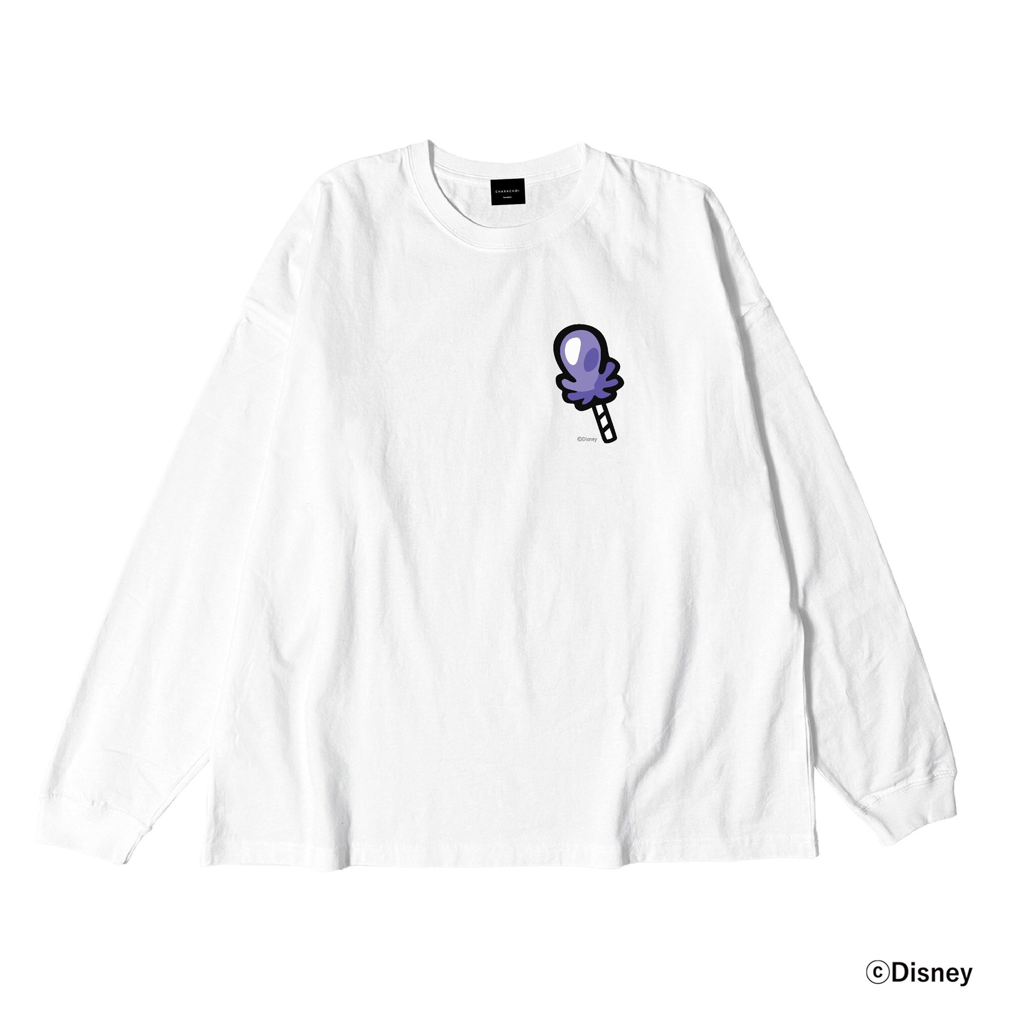 キャラチョイ ディズニー ツイステッドワンダーランド 各キャラクターのキャンディアイコンをプリントしたかわいいデザインのロンtが登場 Chtw075la ツイステ アズール タコのキャンディ柄 ビッグシルエット ロンt T Co 9krzjgir0o