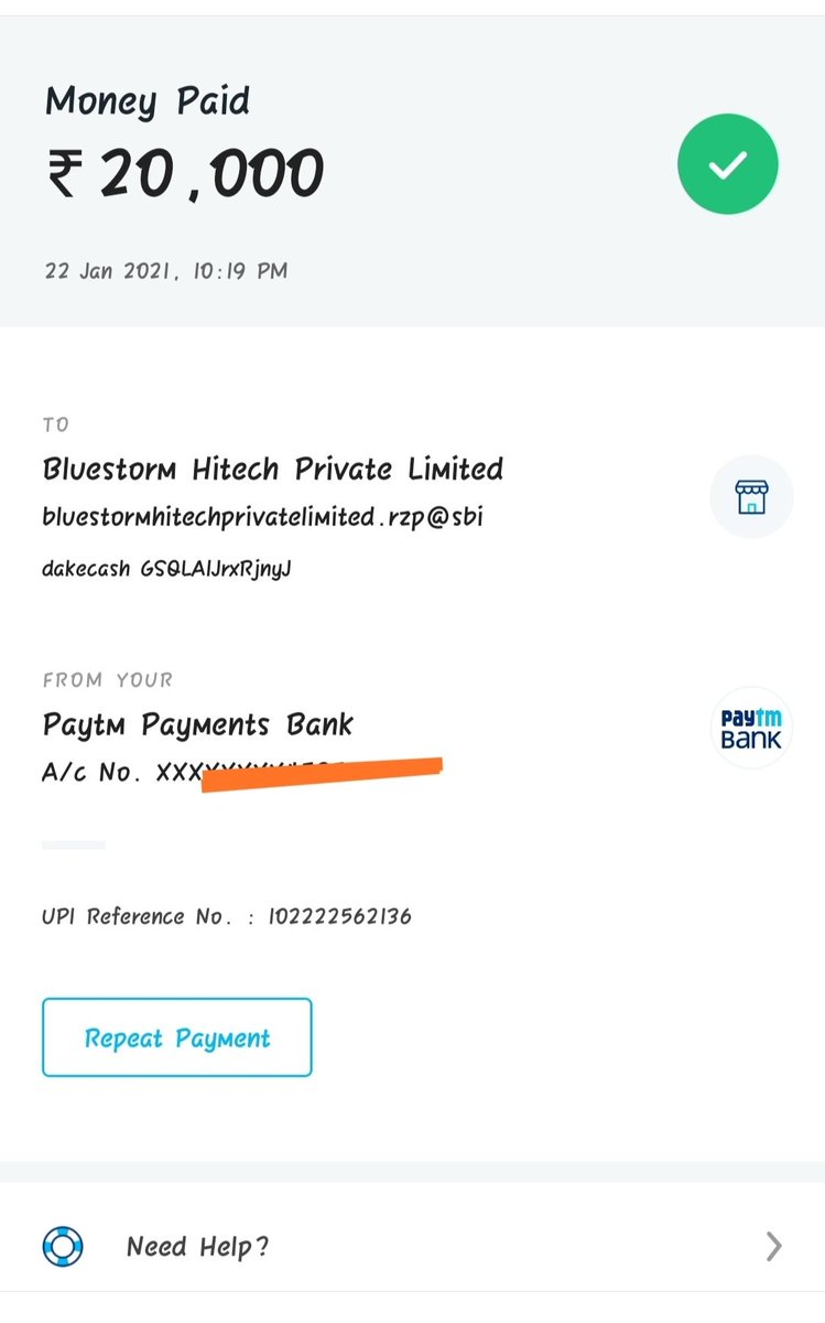 quamar_abdul's tweet photo. @RazorpayCare TheShoppers had done scam with us. If @RazorpayCare was unable to detect them with their so-called security checks before handling platform,how can I reach them. 
#theshoppersscam
Refund us our savings https://t.co/FUWYHlXg98