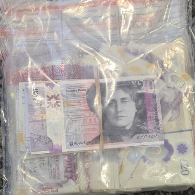 During 5 warrants executed by officers yesterday, 2 arrests were made &amp; multiple seizures including:

💷£25k in cash 
💻Multiple laptops
☎Several mobile phones
👕Counterfeit clothing 
🖥Other smart devices used to transmit/stream IPTV

Read more 👉bit.ly/3e4XKFr