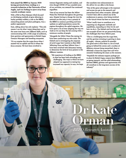BritishSugar's tweet photo. We’re looking forward to celebrating #IWD2021 on Monday! Read about some of the excellent work of women across our industry – from research at @BBRO_Beet to managing operations in our in-house #sugarbeet haulage team - in the latest edition of Beet Review: https://t.co/3DS3kzoaCI https://t.co/slDI84Jz0b