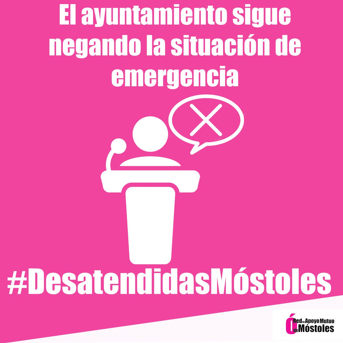 RedMutuo's tweet image. 👩‍👩‍👧‍👦Cientos de familias han acudido a nosotras como último recurso mientras @lolatrivinom sigue manteniendo que la situación de emergencia en Móstoles no es real.
🗓️Las vecinas del municipio llevan un año esperando una respuesta que sigue sin llegar. @Noelia_posse