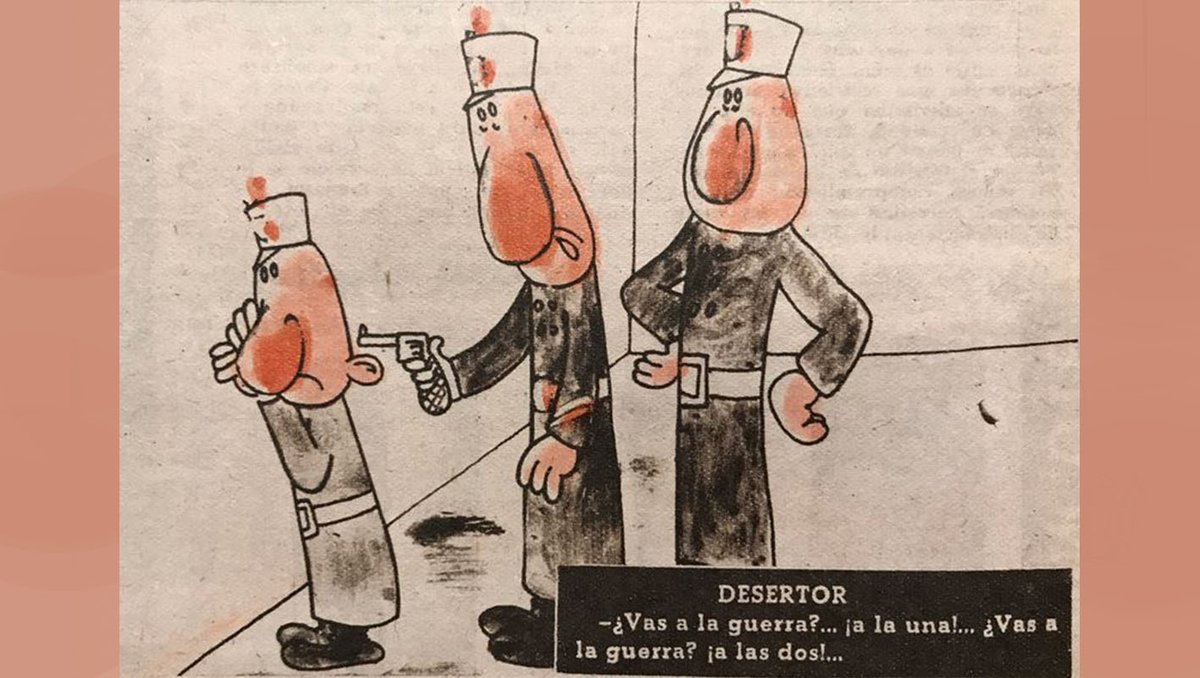 HumoristanOrg's tweet photo. Miguel Gila en La Codorniz, 1947.
Exposición: ¿Está la Risa? ¡Que se ponga! Centenario Miguel Gila.
https://t.co/owcpqebKUF https://t.co/JHmx4NLkU2