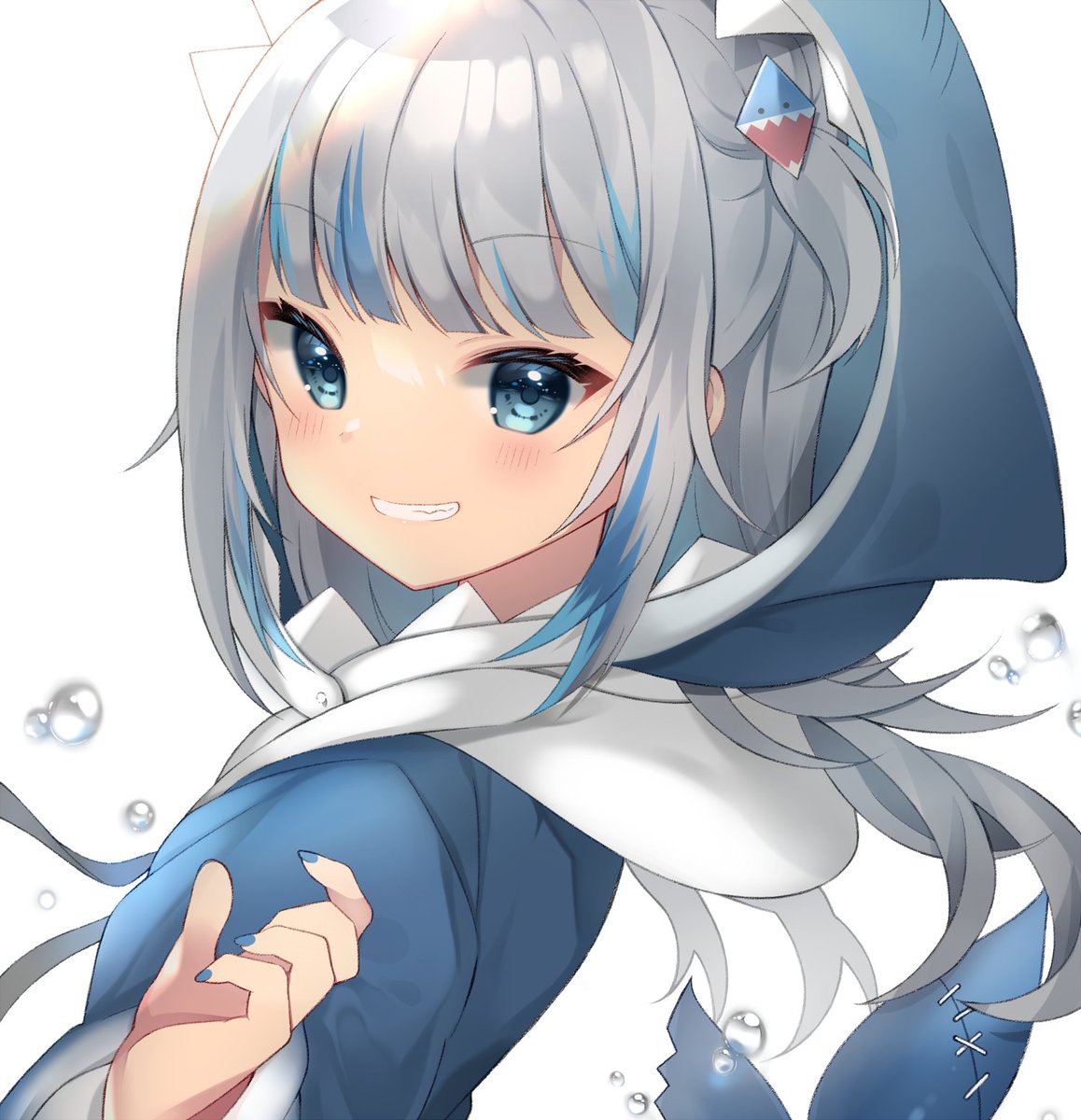 がうるぐら 「??
#gawrt 」|ゆにぃのイラスト