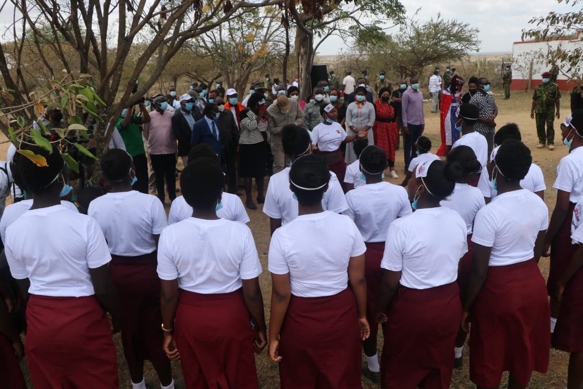 RoySasaka's tweet photo. Our girls, our today, our future. They will become anything they want to. Be it a doctor, an advocate, a pilot....don’t cut short her dream to fly, rather, support her to fly #NYCKisimaDeclaration #KataaKatishaZuia @lolojuberna @UNFPAKen @AFGMBoard @UNICEFKenya @SamburuCountyKE https://t.co/w4FhHn8t1n