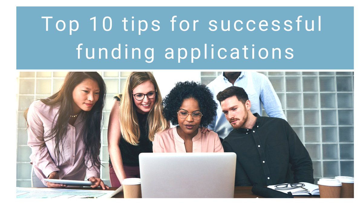 Our latest top 10 tips article discusses our tips for writing successful #funding #applications. bit.ly/topfundingtips