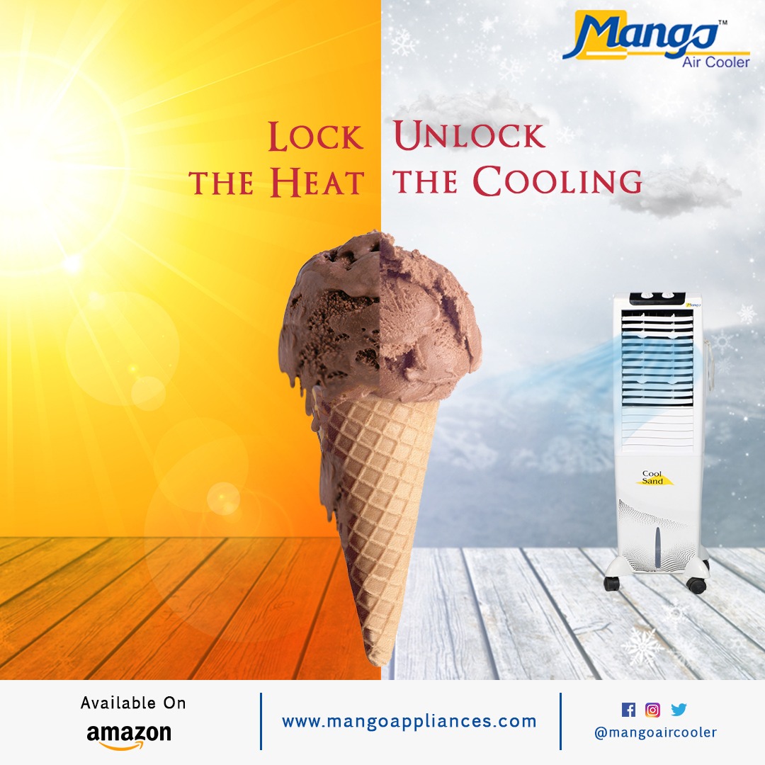 Melted or no Melted Ice-cream? Of course, Frozen Ice-Cream is better than melted one! Mango's Powerful Air Cooling will save it from melting!
-
#mangoaircooler #coolerswhichyoulove #aircooled_society #betterliving #CoolingEffectIsReal #electronics #aircooler