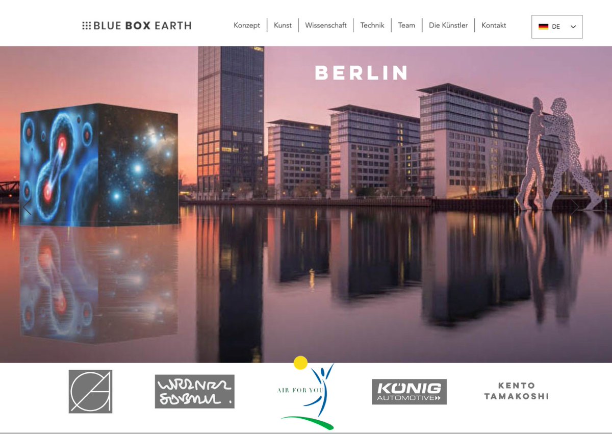 Als Luftexperten schaffen wir einen Kurort der Kultur mit Partikel &amp; Corona freier Luft!  bluebox.earth