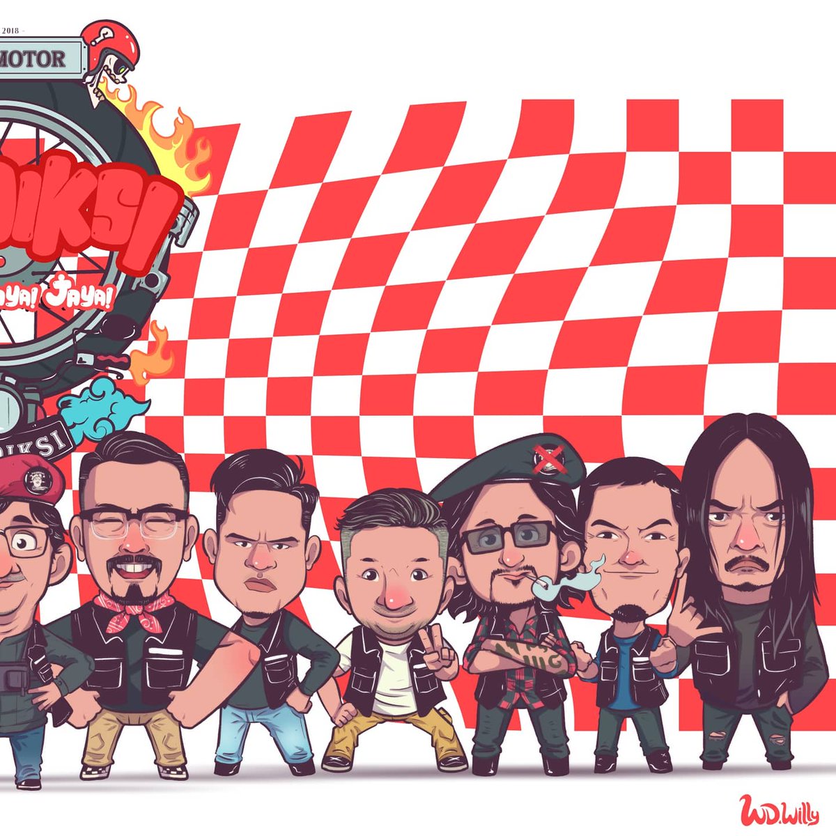 WD_Willy's tweet photo. PREDIKSI! JAYA! JAYA! JAYA! 🛵
*Ini apresiasi ku untuk Klub Motor favorite  yang penuh kejutan gimmick! Uda pada bapak-bapak tapi tetep pada keren semua 🔥🔥
😊🙏
Ada yang tau Klub Motor ini ga? 😁
#Prediksi #Wdilly https://t.co/nsZ62ZYqVb