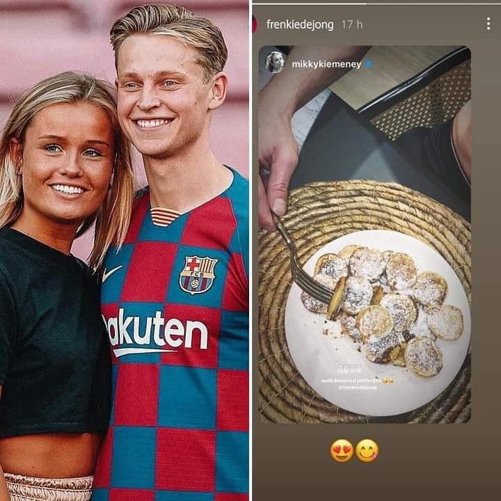 ZonePresse_'s tweet photo. SORTEEEEEEZ 🗣🗣🗣🗣🗣 la petite amie du footballeur Frenkie De Jong A TESTÉ le Gnonmi avec lait 🥛😂 https://t.co/lpHsScZeIY