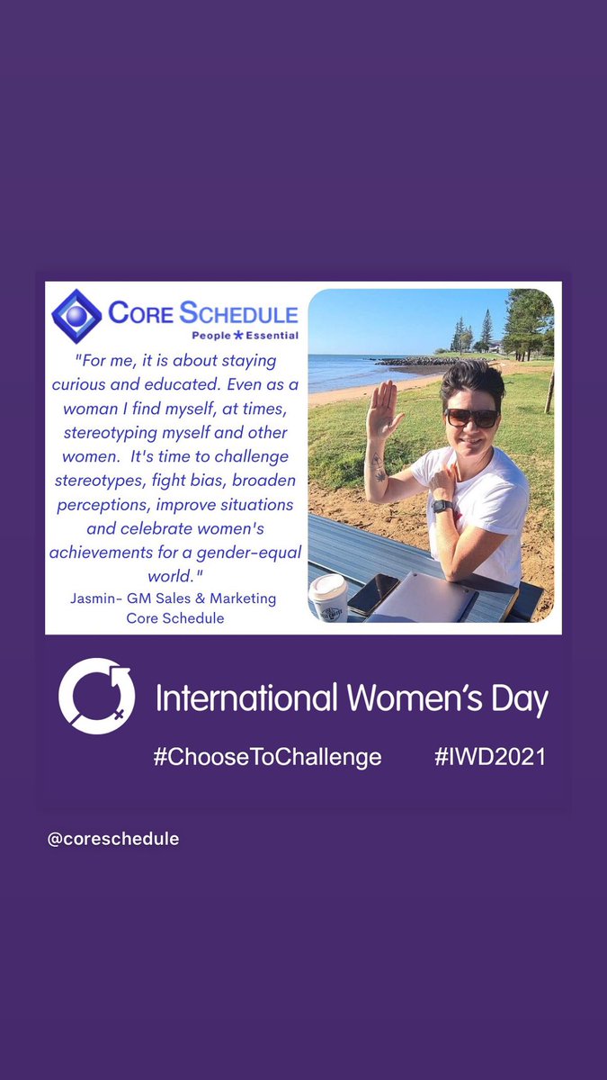 What a time to #choosetochallenge . I am proud to be part of a team that celebrates equality and choose to challenge every day! 
 #internationalwomensday2021