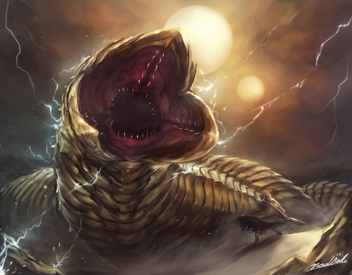 Madowl マッドオウル Illustrator 鳥取砂丘のサンドワーム