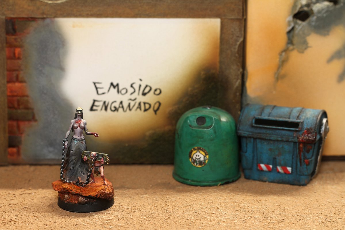 Punkapocalyptic's tweet photo. Very soon!!
--
¡¡Muy pronto!!

#punkapocalyptic #badrollgames #miniatures #miniaturegames #wargames #wasteland #tabletopgames #postapocalyptic #punk #miniaturepainting #mutants #mutards #gangers #junkers #blackbloodchildren #vreich #amok https://t.co/6tckF8chbD