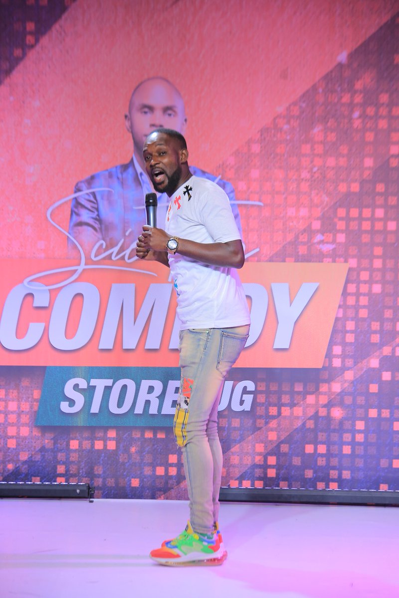 ComedyStoreUG's tweet photo. Today's all-new episode of #ScientificComedyStore on @NTVUGANDA features @FeffebussiMusic, @Emeka_ug, Mc Mariachi, @NapoleoneEm and Bizonto
πΊ Tune in at 8:05pm to start your weekend with laughter.
In association w/ @NetstudiosA https://t.co/yJBcJbvndI