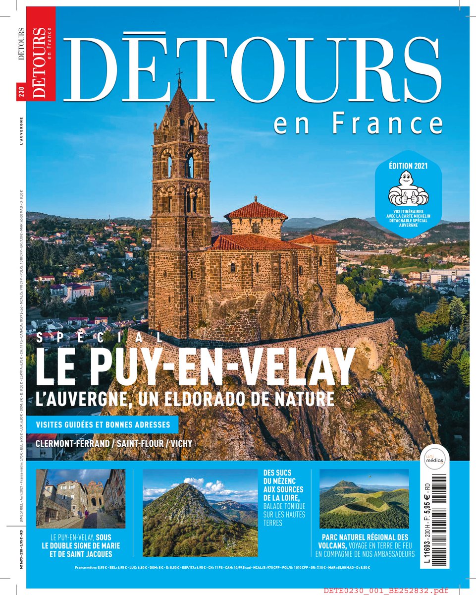 Rocher Saint-Michel d'Aiguilhe tweet media