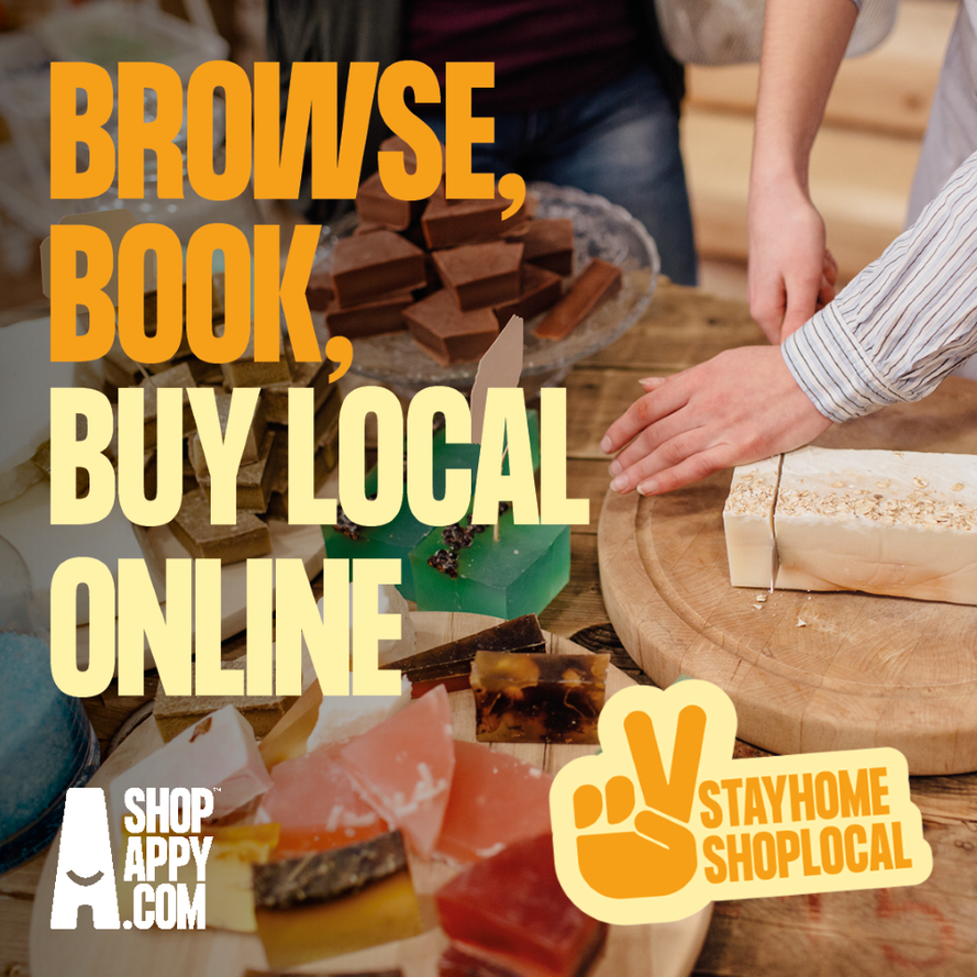 SWTCouncil's tweet image. Did you know you can now shop locally online? 🛒🛍️🤩
Visit shopappy.com to buy goods &amp;amp; services for home delivery or click-&amp;amp;-collect from Indep. businesses in #Dulverton #Minehead #Taunton &amp;amp; #Wellington 
#SupportLocal #ShopLocal #CovidSafe #MothersDay2021