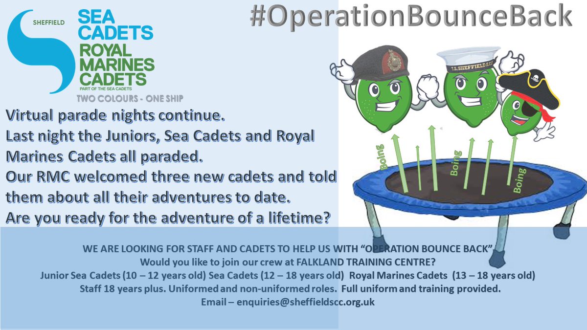 Sheffield_SCC's tweet image. Today in #OperationBounceBack we are looking at our Junior Section. Our little Puddle Pirates. They may be small, but they are the back bone of our unit. Do you know a young person 10 - 12 yrs old who would love to go on the adventure of a lifetime? Come on #sheffield share away!