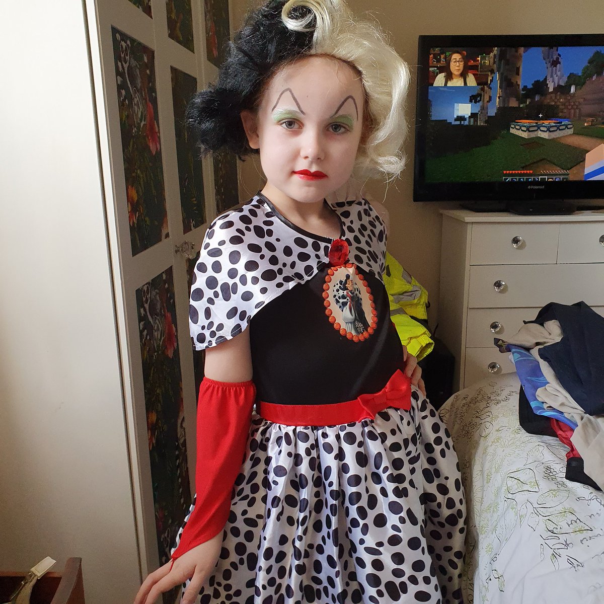 EmmaWadsworth8's tweet photo. @JCAWakefield cruella deville for World book day 2021 https://t.co/WHN3ToqByk