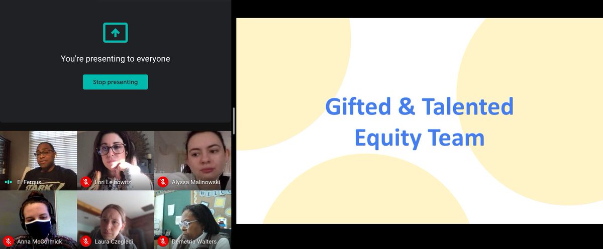 The districtwide GT #Equity Team met w/ <a href="/EddieArcia/">Eddie Fergus Arcia</a> to discuss #disproprotionality and cultural reframes in #gifted programs. Lucky to have this opportunity &amp; a wonderful team! <a href="/NPSGifted/">Gifted and Talented-Norwalk Public Schools</a> @Ms_A_Malinowski @Ms_McCormickGT <a href="/MrBKirby/">Bryan Kirby</a> <a href="/Mrs_D_Walters/">DWalters</a> <a href="/StewCool4School/">Maria Stewart</a> @NicoleR18624415