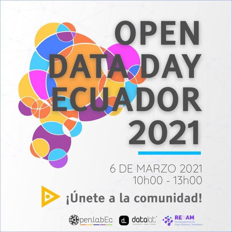 OpenDataEc's tweet photo. ¿Listos para mañana sábado  #OpenDataDayEC? 

- Invitado:  José Norberto Mazón (España).
-  Taller mapeo abierto sobre espacios de comida (OpenLabEC). 
- Taller sobre datos abiertos (Datalat-REDAM).
- Charlas de proyectos 

Registro: https://t.co/xlr89BzrJ5 https://t.co/pBB4AXvx4s