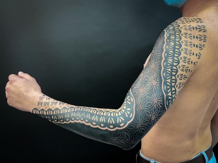 Qkila tattoo design on Twitter: "Info / contact: https://t.co/gDB28fpzoV #Qkila #qkilatatoo #Tattoos #France #blackworktattoo #art #artists #tattoodesigns #GeometricTattoo #Tatouage https://t.co/Pq7GD5eGtK" / X